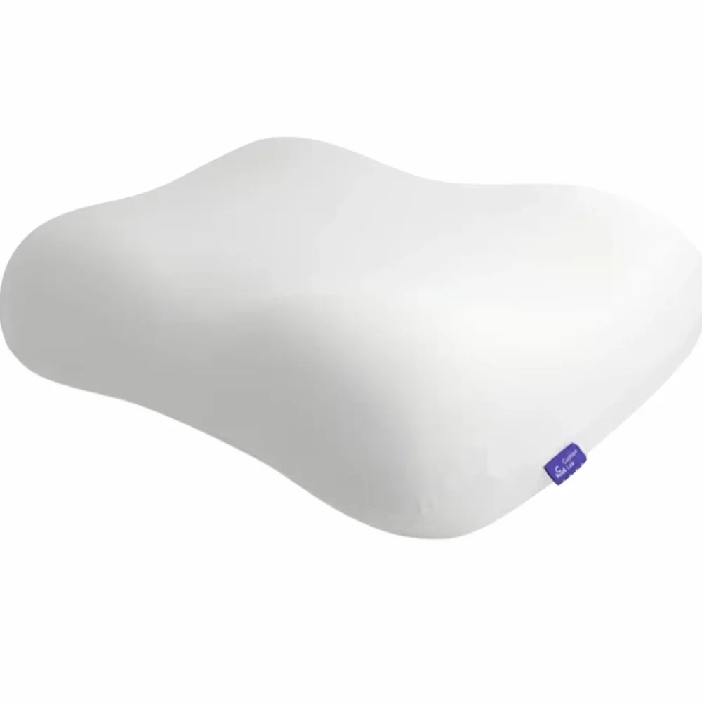 C CUSHION LAB Deep Sleep Pillow/Ergonomic Contour Design for Side & Back Sleeper